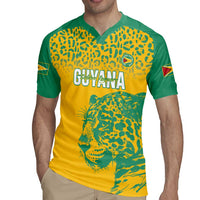 Custom Guyana Football Rugby Jersey 2025 Go Golden Jaguars