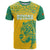 Custom Guyana Football T Shirt 2025 Go Golden Jaguars