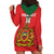 Custom Morocco Football Hoodie Dress Go Lionesses of Atlas - Wonder Print Shop