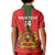 Custom Morocco Football Kid Polo Shirt Go Lionesses of Atlas