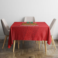 Custom Morocco Football Tablecloth Go Lionesses of Atlas - Wonder Print Shop