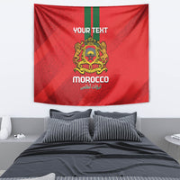 Custom Morocco Football Tapestry Go Lionesses of Atlas - Wonder Print Shop