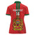 Custom Morocco Football Women Polo Shirt Go Lionesses of Atlas - Wonder Print Shop