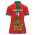 Custom Morocco Football Women Polo Shirt Go Lionesses of Atlas
