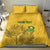 Custom South Africa Soccer Bedding Set Go Banyana Banyana Proteas