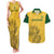Custom South Africa Soccer Couples Matching Tank Maxi Dress and Hawaiian Shirt Go Banyana Banyana Proteas - Wonder Print Shop