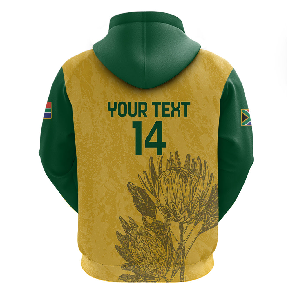 Custom South Africa Soccer Hoodie Go Banyana Banyana Proteas - Wonder Print Shop
