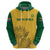 Custom South Africa Soccer Hoodie Go Banyana Banyana Proteas - Wonder Print Shop
