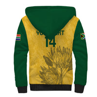 Custom South Africa Soccer Sherpa Hoodie Go Banyana Banyana Proteas - Wonder Print Shop
