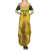 Custom South Africa Soccer Summer Maxi Dress Go Banyana Banyana Proteas - Wonder Print Shop