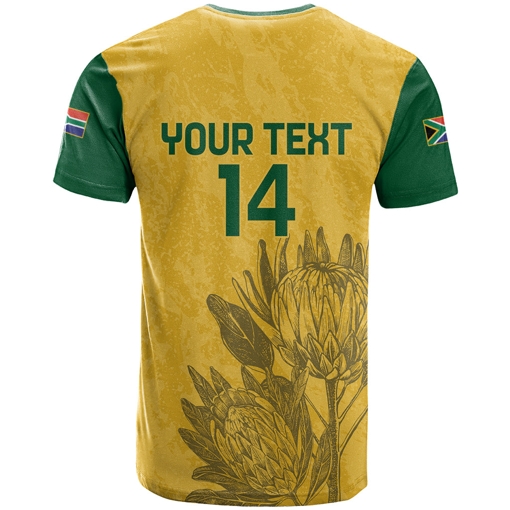 Custom South Africa Soccer T Shirt Go Banyana Banyana Proteas - Wonder Print Shop