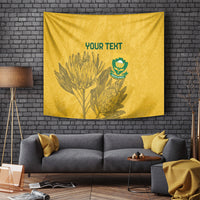 Custom South Africa Soccer Tapestry Go Banyana Banyana Proteas - Wonder Print Shop