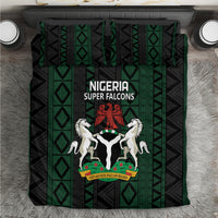 Nigeria Football Bedding Set Go Super Falcons African Pattern - Wonder Print Shop