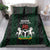 Custom Nigeria Football Bedding Set Go Super Falcons African Pattern