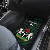Nigeria Football Car Mats Go Super Falcons African Pattern - Wonder Print Shop