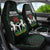 Custom Nigeria Football Car Seat Cover Go Super Falcons African Pattern