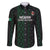 Custom Nigeria Football Family Matching Off The Shoulder Long Sleeve Dress and Hawaiian Shirt Go Super Falcons African Pattern - Wonder Print Shop