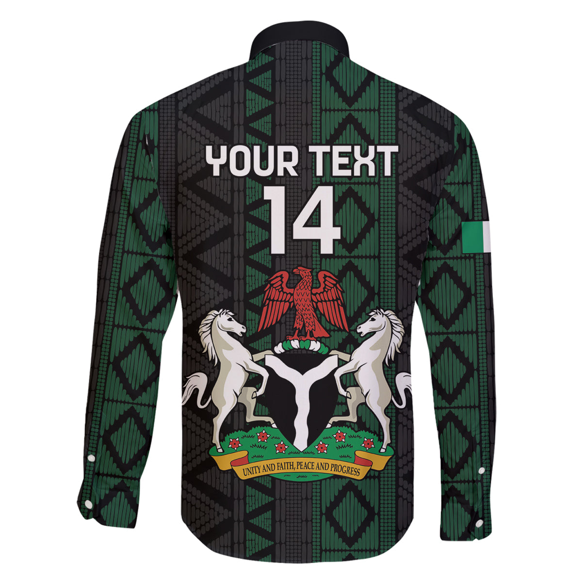 Custom Nigeria Football Family Matching Off Shoulder Maxi Dress and Hawaiian Shirt Go Super Falcons African Pattern - Wonder Print Shop