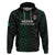 Custom Nigeria Football Hoodie Go Super Falcons African Pattern - Wonder Print Shop