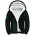 Custom Nigeria Football Sherpa Hoodie Go Super Falcons African Pattern - Wonder Print Shop