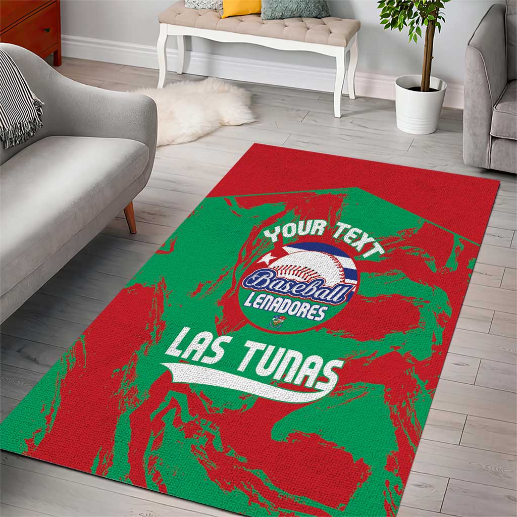 La Tunas 2025 Baseball Custom Area Rug Cuba Go Champions