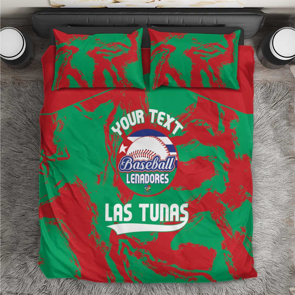 La Tunas 2025 Baseball Custom Bedding Set Cuba Go Champions