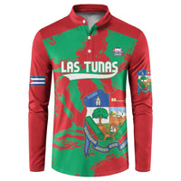 La Tunas 2025 Baseball Custom Button Sweatshirt Cuba Go Champions