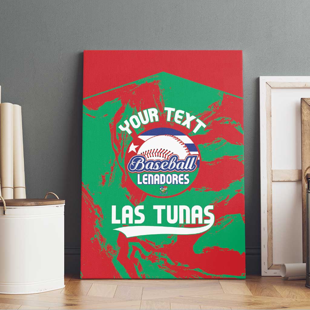 La Tunas 2025 Baseball Custom Canvas Wall Art Cuba Go Champions