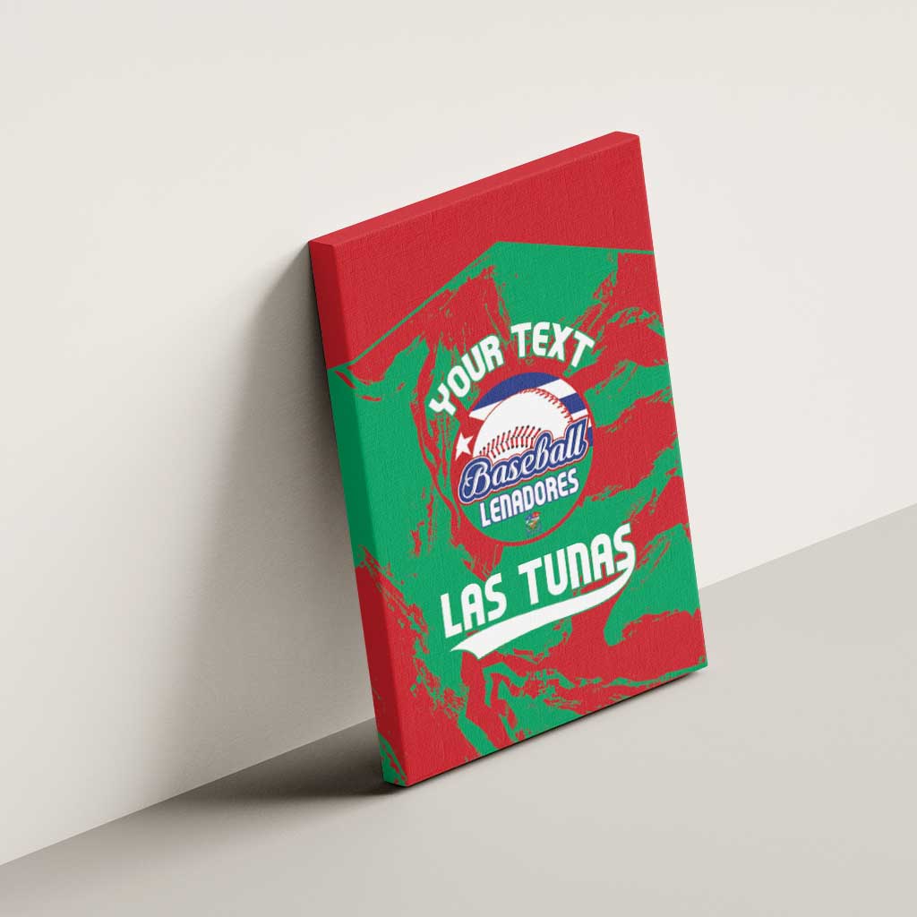 La Tunas 2025 Baseball Custom Canvas Wall Art Cuba Go Champions