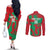 La Tunas 2025 Baseball Custom Couples Matching Off The Shoulder Long Sleeve Dress and Long Sleeve Button Shirt Cuba Go Champions