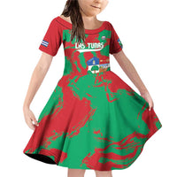 La Tunas 2025 Baseball Custom Family Matching Off Shoulder Short Dress and Hawaiian Shirt Cuba Go Champions