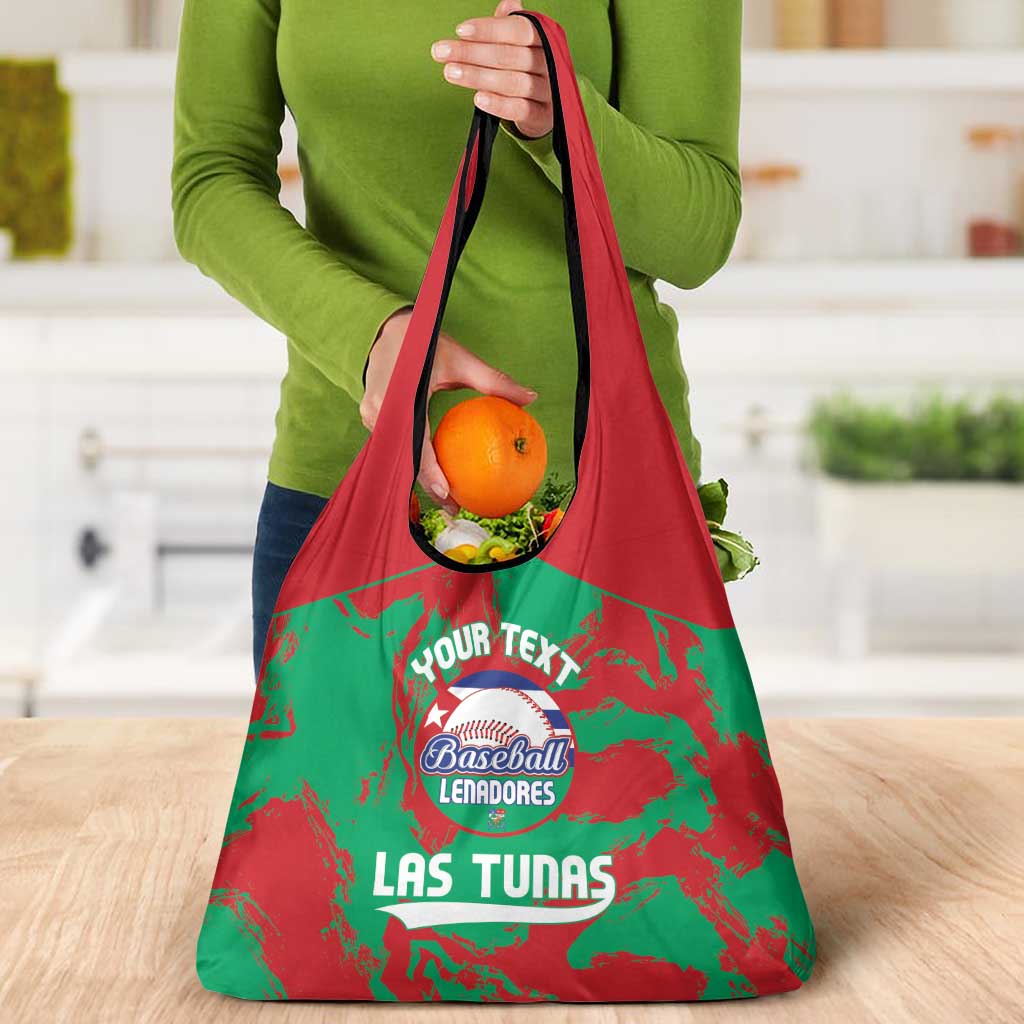 La Tunas 2025 Baseball Custom Grocery Bag Cuba Go Champions