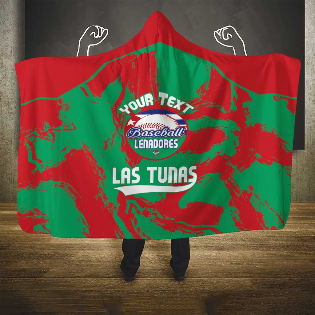 La Tunas 2025 Baseball Custom Hooded Blanket Cuba Go Champions