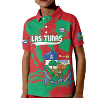La Tunas 2025 Baseball Custom Kid Polo Shirt Cuba Go Champions