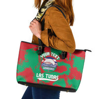 La Tunas 2025 Baseball Custom Leather Tote Bag Cuba Go Champions