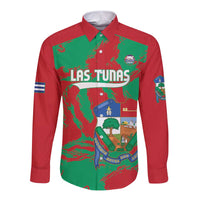 La Tunas 2025 Baseball Custom Long Sleeve Button Shirt Cuba Go Champions