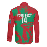 La Tunas 2025 Baseball Custom Long Sleeve Button Shirt Cuba Go Champions