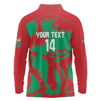 La Tunas 2025 Baseball Custom Long Sleeve Polo Shirt Cuba Go Champions