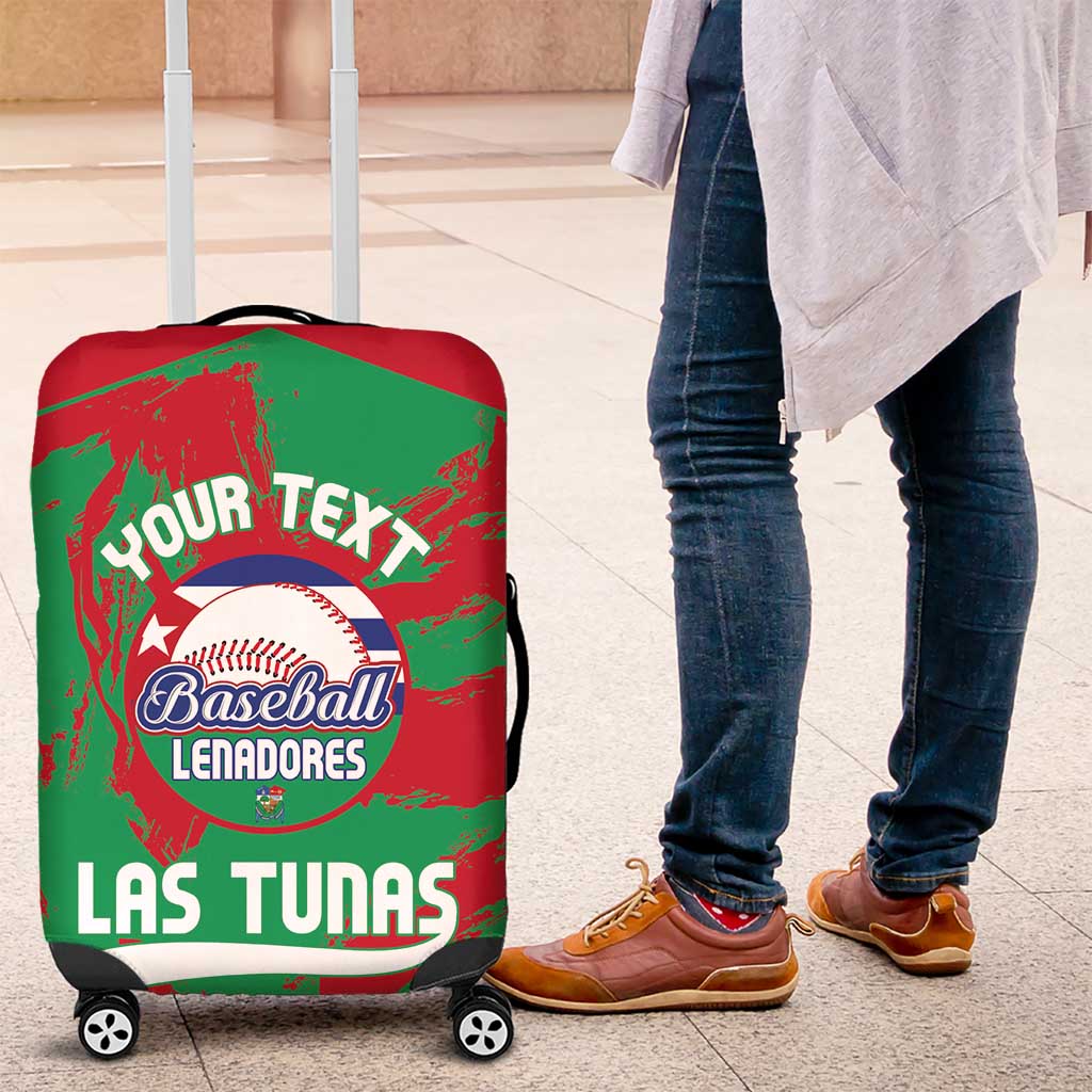 La Tunas 2025 Baseball Custom Luggage Cover Cuba Go Champions