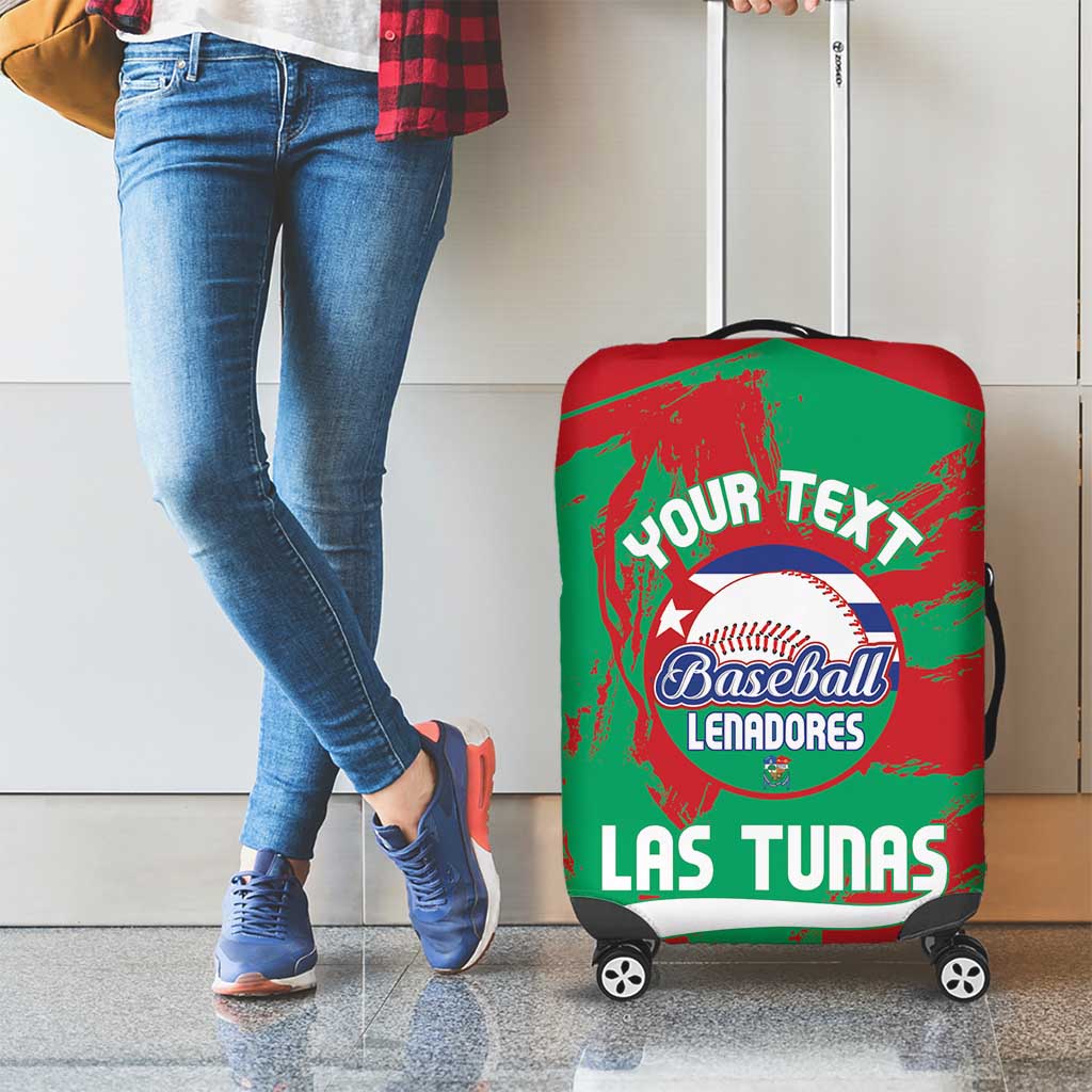 La Tunas 2025 Baseball Custom Luggage Cover Cuba Go Champions
