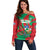La Tunas 2025 Baseball Custom Off Shoulder Sweater Cuba Go Champions