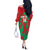 La Tunas 2025 Baseball Custom Off The Shoulder Long Sleeve Dress Cuba Go Champions