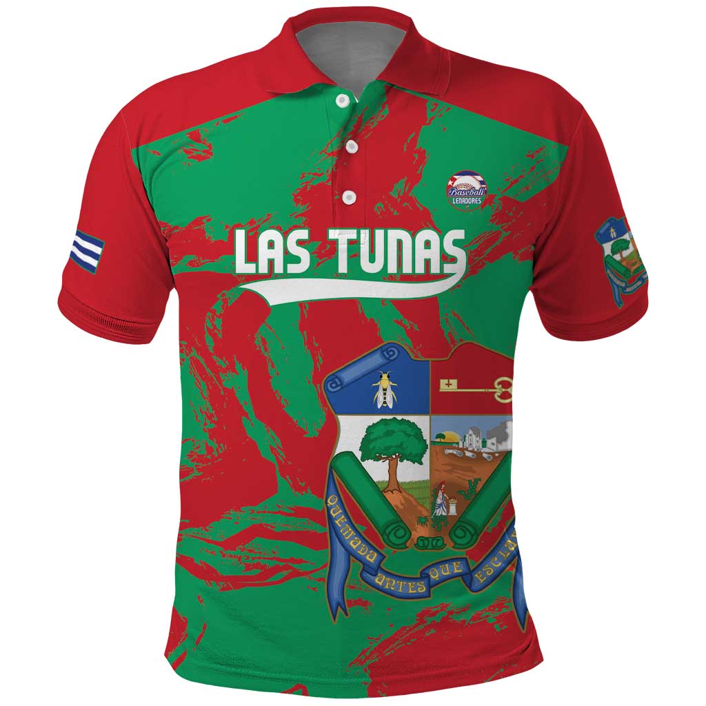 La Tunas 2025 Baseball Custom Polo Shirt Cuba Go Champions
