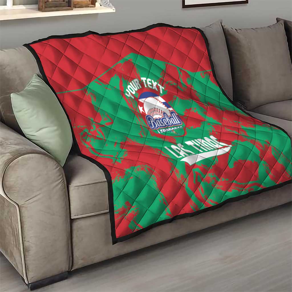 La Tunas 2025 Baseball Custom Quilt Cuba Go Champions