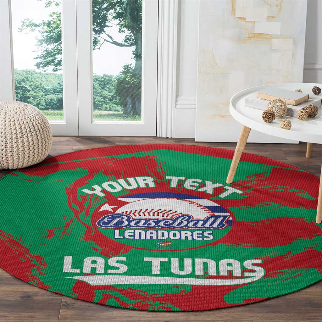 La Tunas 2025 Baseball Custom Round Carpet Cuba Go Champions