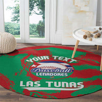 La Tunas 2025 Baseball Custom Round Carpet Cuba Go Champions