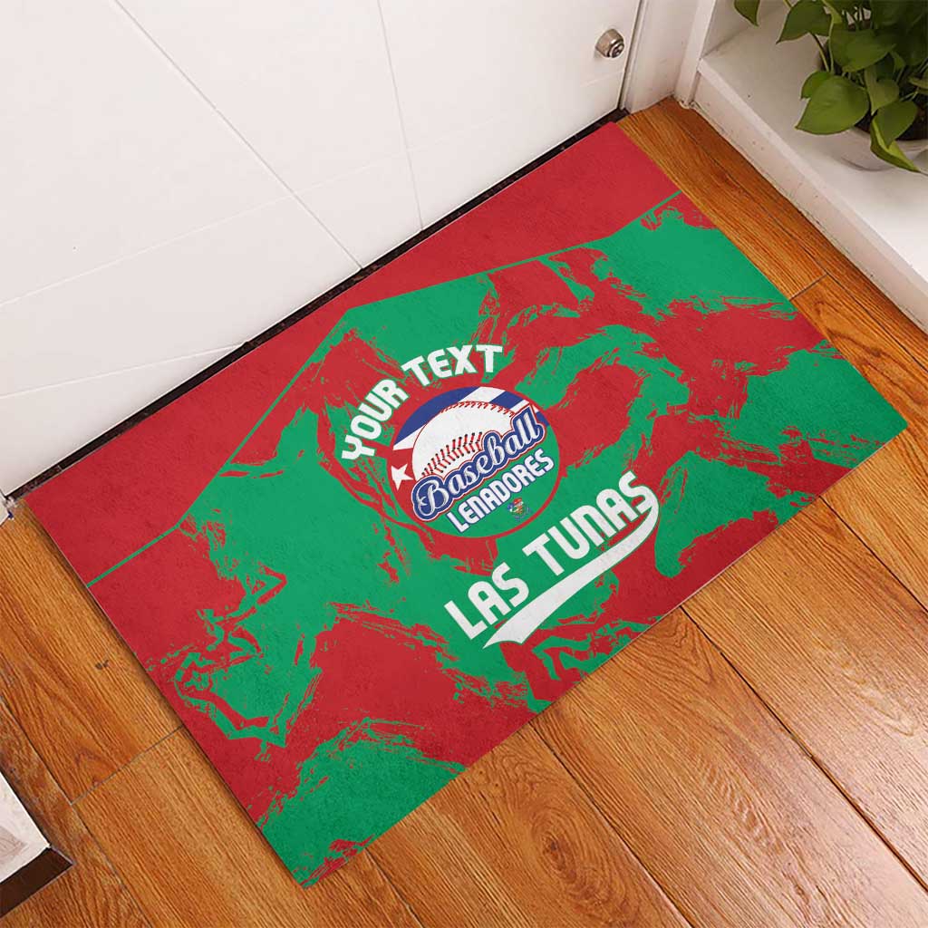 La Tunas 2025 Baseball Custom Rubber Doormat Cuba Go Champions