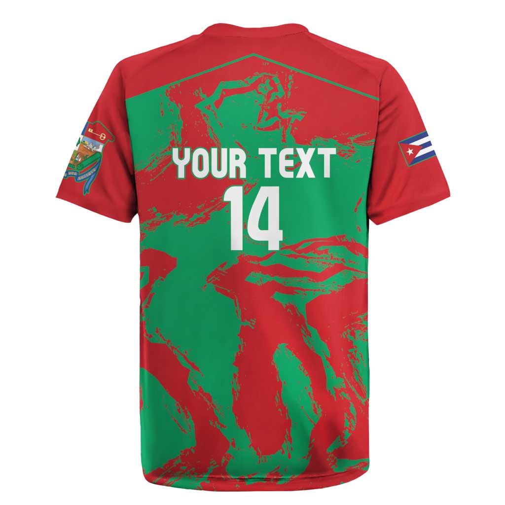 La Tunas 2025 Baseball Custom Rugby Jersey Cuba Go Champions