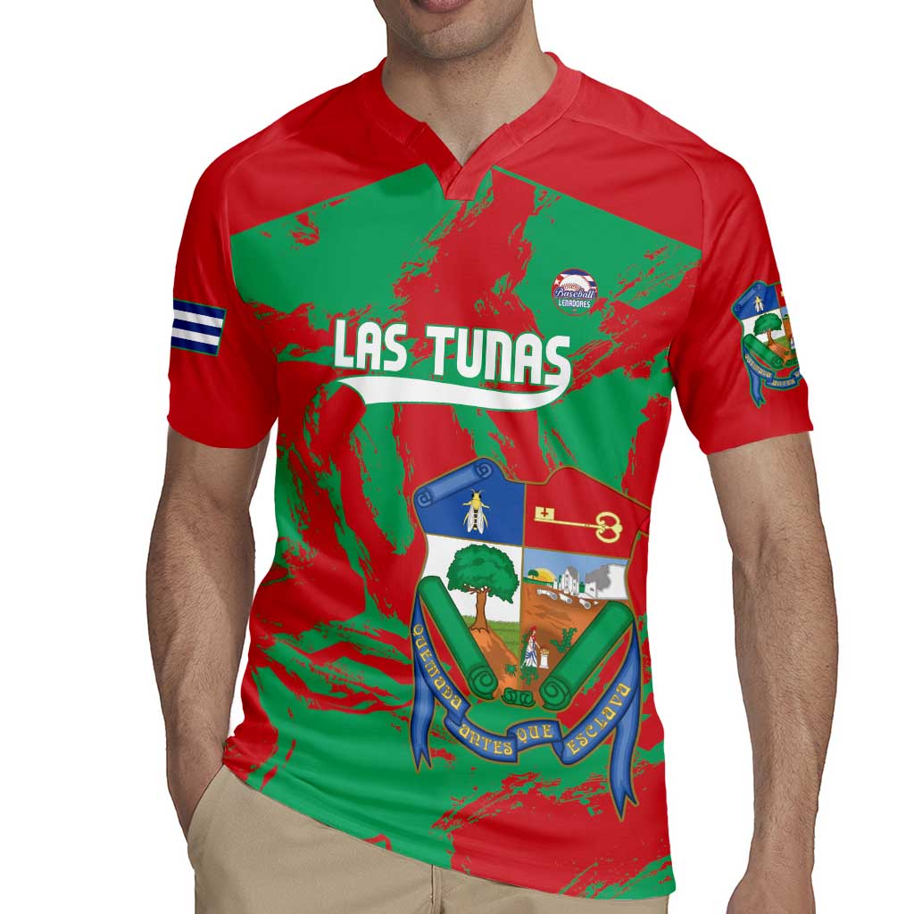 La Tunas 2025 Baseball Custom Rugby Jersey Cuba Go Champions