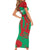 La Tunas 2025 Baseball Custom Short Sleeve Bodycon Dress Cuba Go Champions